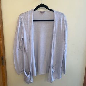 J. Jill Cream cardigan